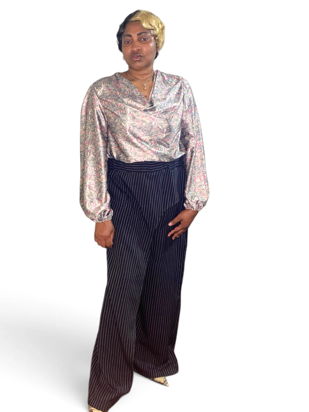 Elena Cowl Neck Top