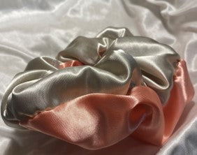 Hair Scrunchies Satin Scrunchy Bobbles Elastic Hair Bands Holder, Girls UK.