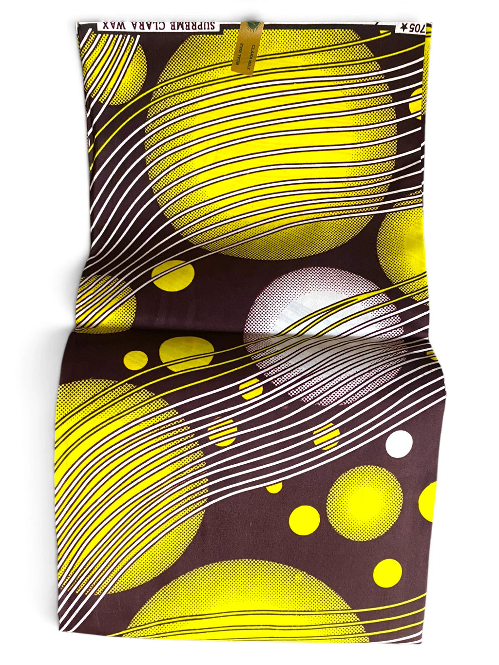 6 Yards African Print Fabric Cotton Blend  Wax Print