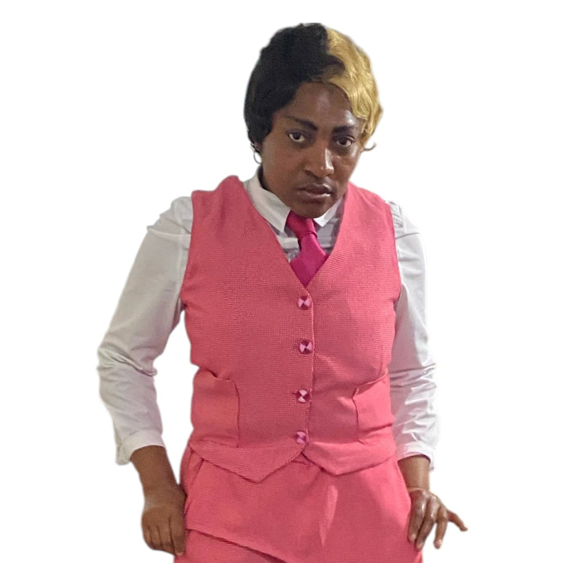 Negrita Vest in Pink