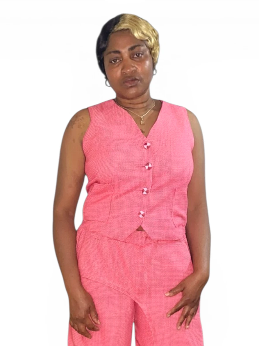 Negrita Vest in Pink